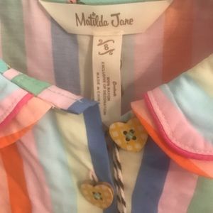 Matilda Jane NWT happy tunic girls rainbow size 8